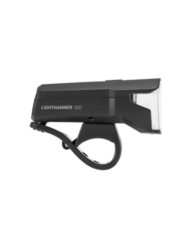 Verlichtingsset Trelock Lighthammer 100 USB Set - 100 lux, zwart