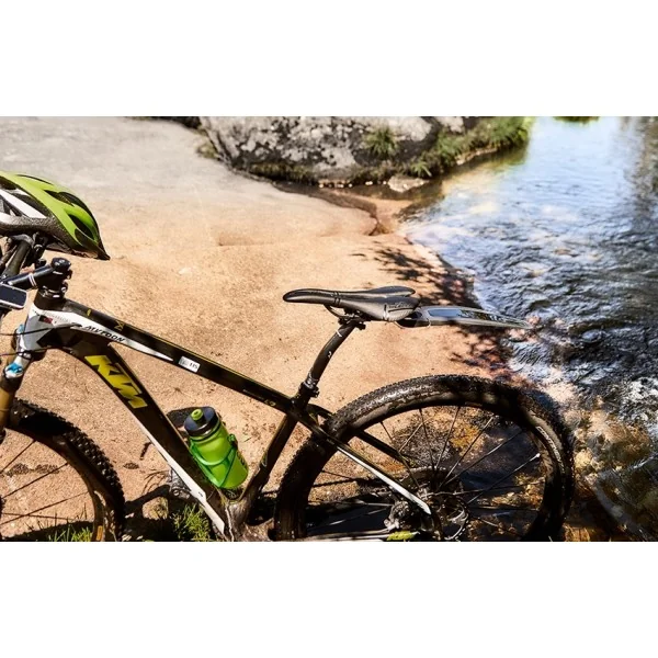 Achterspatbord Polisport S-Mud Long - zwart