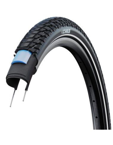 Buitenband Schwalbe Marathon Plus Smart Guard 28 x 1.40"/ 37-622 - zwart met reflectie