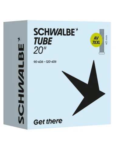 Binnenband Schwalbe AV7XXL 20" / 90/120-406 - 40mm ventiel