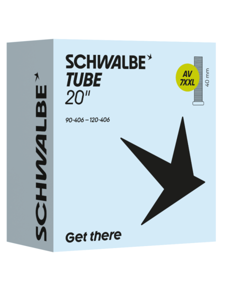Binnenband Schwalbe AV7XXL 20" / 90/120-406 - 40mm ventiel