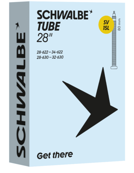 Binnenband Schwalbe SV15L 28/34-622/630 - 80mm ventiel