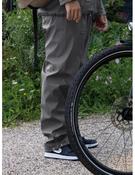 Regenbroek Mirage Rainfall Trouser Soft Touch - maat M - earl grey