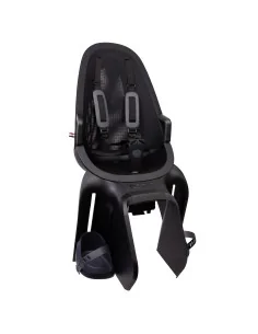 Kinderzitje achter Qibbel Air met MIK-HD bevestiging - Midnight Black