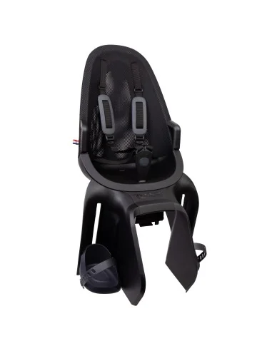 Kinderzitje achter Qibbel Air met MIK-HD bevestiging - Midnight Black
