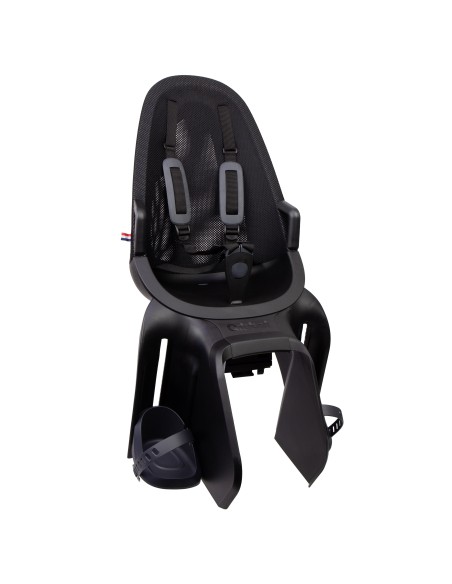 Kinderzitje achter Qibbel Air met MIK-HD bevestiging - Midnight Black