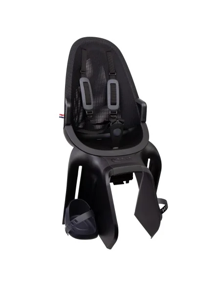 Kinderzitje achter Qibbel Air met MIK-HD bevestiging - Midnight Black