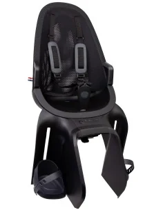 Kinderzitje achter Qibbel Air met AVS+ bevestiging - Midnight Black