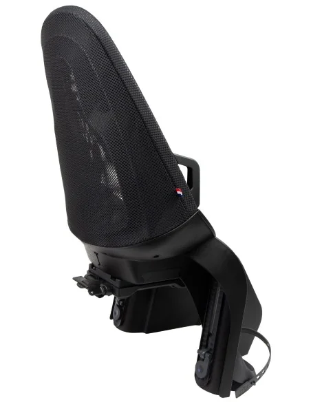 Kinderzitje achter Qibbel Air met AVS+ bevestiging - Midnight Black