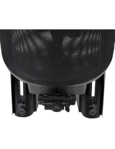 Kinderzitje achter Qibbel Air met AVS+ bevestiging - Midnight Black