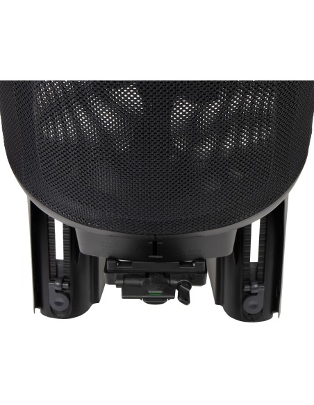 Kinderzitje achter Qibbel Air met AVS+ bevestiging - Midnight Black