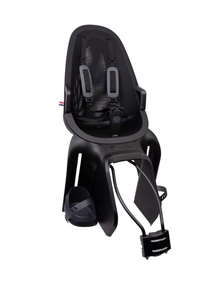 Kinderzitje achter Qibbel Air met Framebevestiging (FF) - Midnight Black