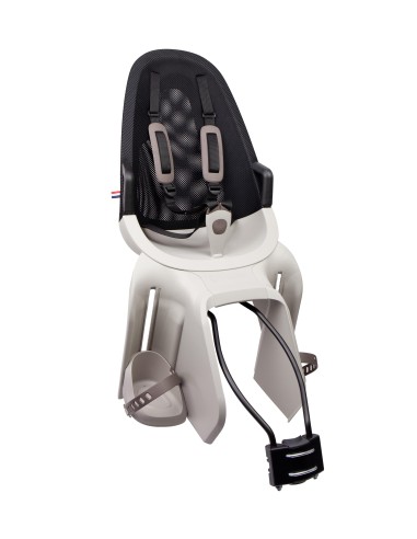 Kinderzitje achter Qibbel Air met Framebevestiging (FF) - Pebble Grey