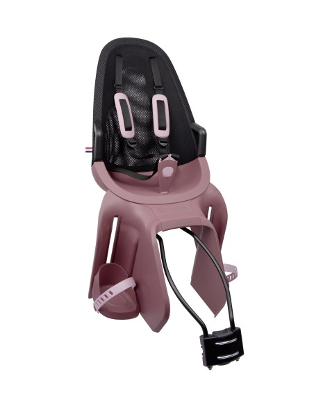 Kinderzitje achter Qibbel Air met Framebevestiging (FF) - Plum Rose