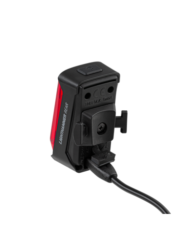 Verlichtingsset Trelock Lighthammer 100 USB Set - 100 lux, zwart