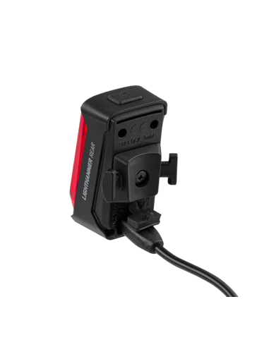 Verlichtingsset Trelock Lighthammer 100 USB Set - 100 lux, zwart