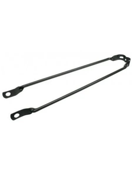 Spatbordstang 24 inch aluminium - zwart