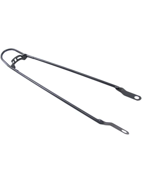 Spatbordstang 28" met bumper - zwart