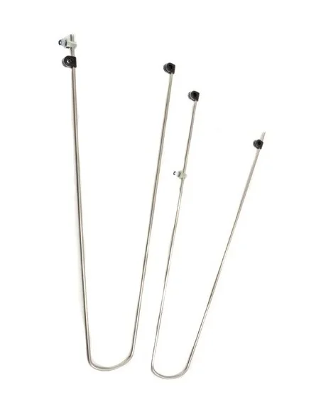 Spatbordstangset 28" 55mm cpl. met bevestigingsmaterialen