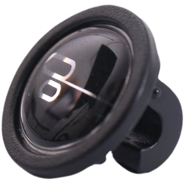 Kunststof bevestigingsclip voor Gazelle spatbord - zwart