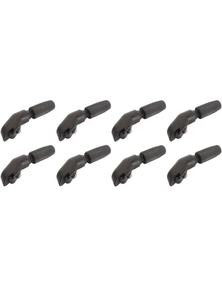 Bevestiging spatbordstang Mirage ø3.2mm - set van 8 stuks - zwart