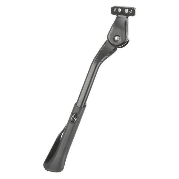 Zijstandaard 24 t/m 29" M-Wave Column E2 Extra sterk / E-bike - montage op achterbrug - zwart