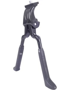 Middenstandaard 24/28" 2-poot aluminium - zwart