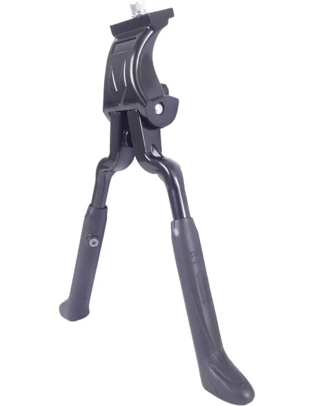 Middenstandaard 24/28" 2-poot aluminium - zwart