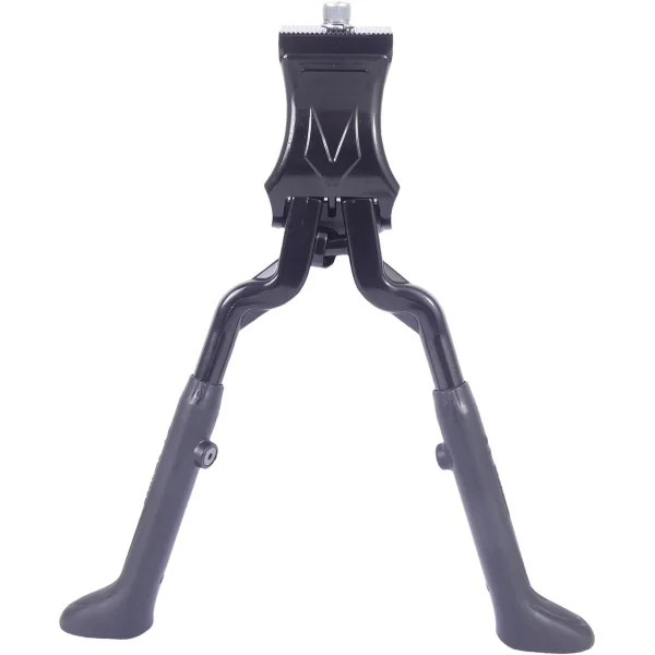 Middenstandaard 24/28" 2-poot aluminium - zwart