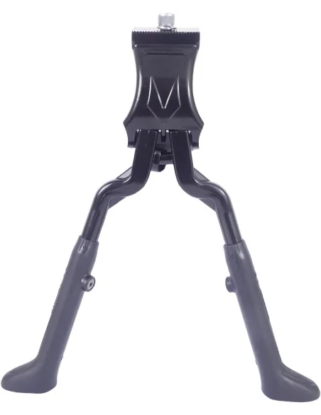 Middenstandaard 24/28" 2-poot aluminium - zwart