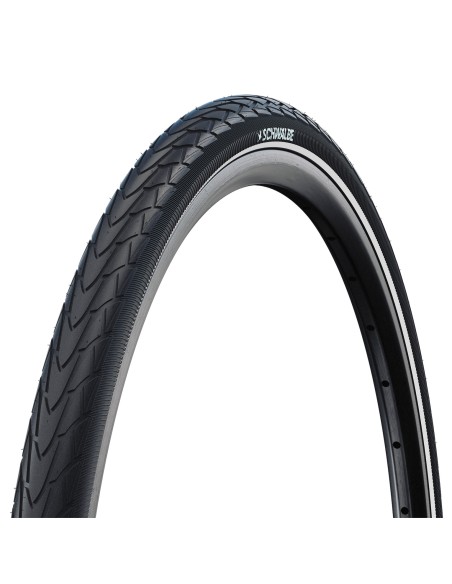 Buitenband Schwalbe Marathon Racer Raceguard 28 x 1.50" / 40-622 - zwart met reflectie