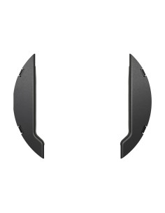 Afdekkapjes ringslot Axa Atlas Large - zwart (set)