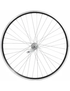 Achterwiel 28 1/4inch - Favorit remnaaf - ZAC2000 velg (zwart/zilver)