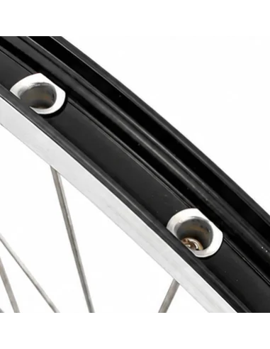 Achterwiel 28 1/4inch - Favorit remnaaf - ZAC2000 velg (zwart/zilver)