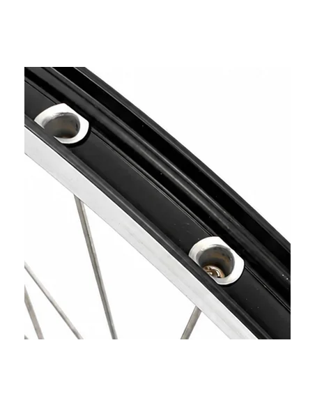 Achterwiel 28 1/4inch - Favorit remnaaf - ZAC2000 velg (zwart/zilver)