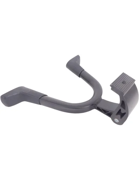 Middenstandaard 28" Edge Double 2-poot 30cm aluminium - zwart