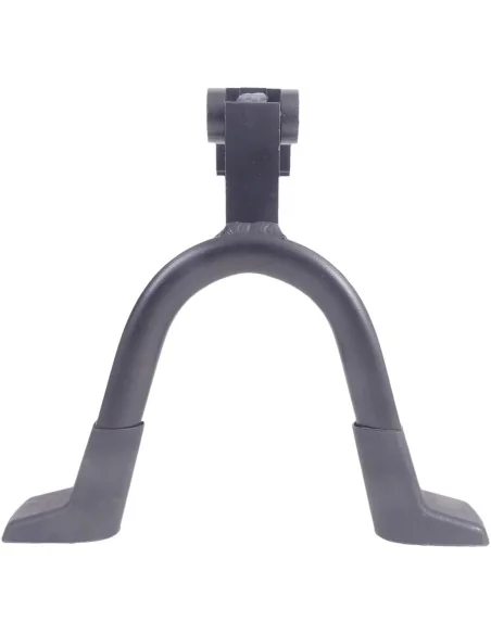 Middenstandaard 28" Edge Double 2-poot 30cm aluminium - zwart