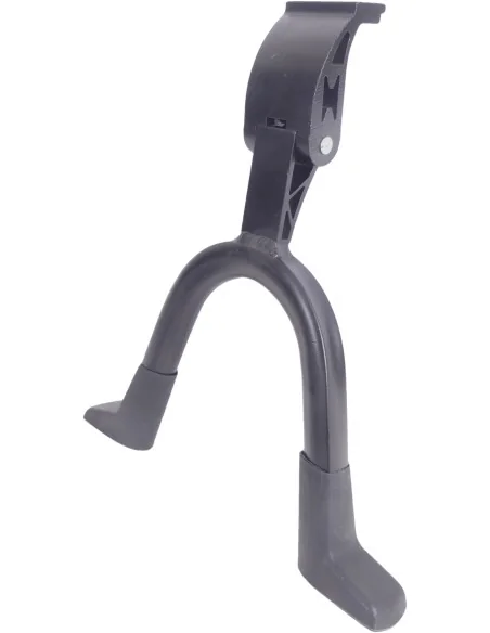 Middenstandaard 28" Edge Double 2-poot 30cm aluminium - zwart