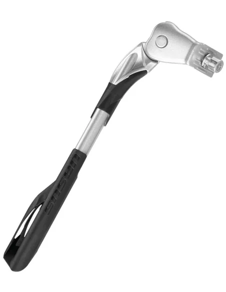 Zijstandaard verstelbaar 26 t/m 29" Ursus Wave - aluminium - zilver