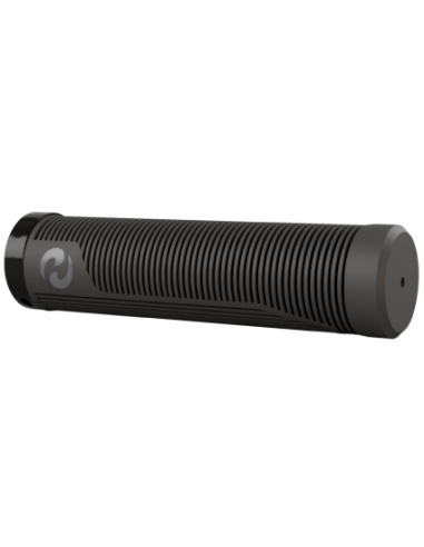 Handvatset Herrmans Rib Single Lock DD41B 130 mm - grijs/zwart