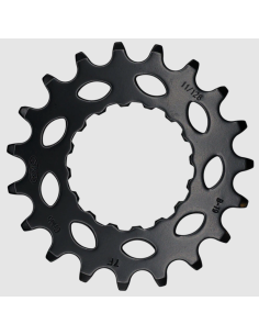 Tandwiel KMC Voor Bosch 19 CRO-MO Staal 11/128 inch - Zwart