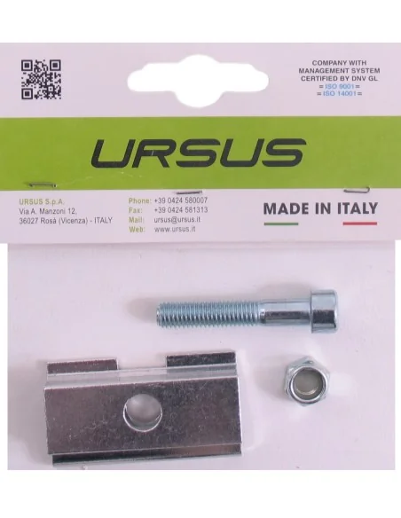 Adapterplaat voor Ursus fietsstandaard op Gazelle fiets