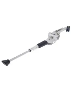 Zijstandaard achterbrugmontage 24 t/m 28" Ergotec universeel - zilver