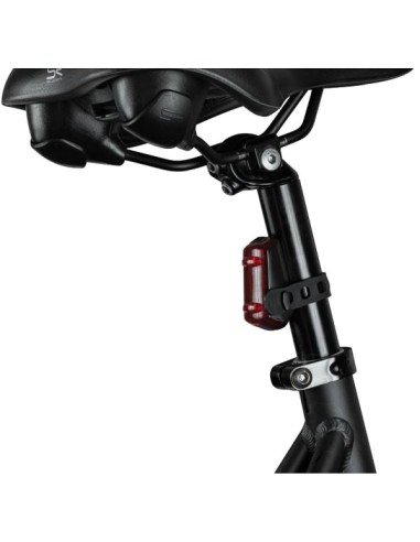 Achterlicht met remlicht Axa Dwn Rear Brake Light 1 Lux - USB-C oplaadbaar