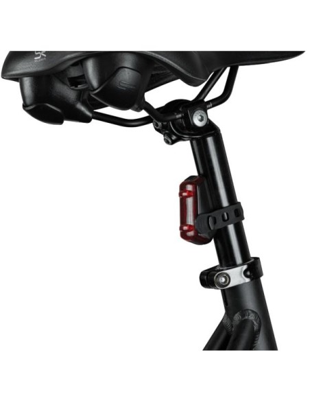 Achterlicht met remlicht Axa Dwn Rear Brake Light 1 Lux - USB-C oplaadbaar