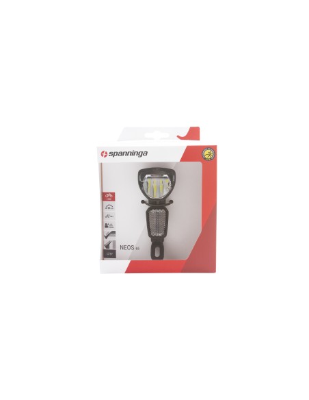 Koplamp Spanninga Neos 65 XE e-bike 6-12 Volt