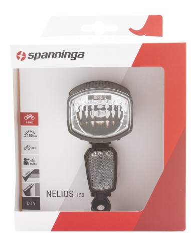 Koplamp Spanninga Nelios 150 XE e-bike 6-36 Volt