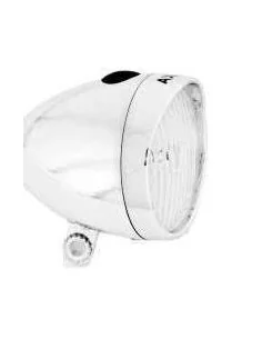 Koplamp Axa classic switch LED 4 lux - zilver