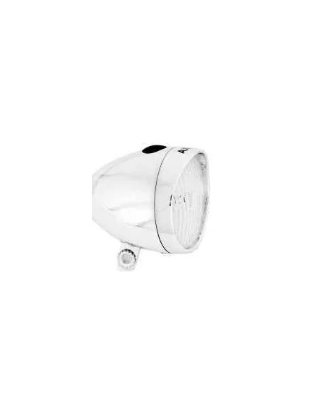 Koplamp Axa classic switch LED 4 lux - zilver