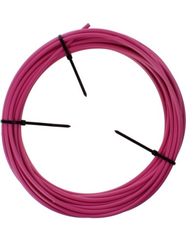 Rem buitenkabel Elvedes met voering ø5,0mm / 30 meter - roze (in een doos)